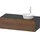 Duravit Waschtischunterschrank 1 Auszug 130 x 40,8 x 40,8 cm Graphit Seidenmatt/Amerikanischer Nussbaum