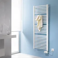 Kermi Basic-E Badheizkörper, rein elektrischer Betrieb, E0E101500602JXK,