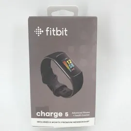 Fitbit Charge 5 schwarz/edelstahl graphit