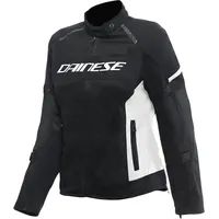 Dainese Air Frame 3 Textiljacke Schwarz/Weiß 44