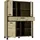 Forte Highboard 120,4 x 161 x 41,5 cm Schwarz