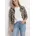 STREET ONE STREET ONE Gr 36 vanilla sand Stoff 65 Viskose 35 Nylon comfort fit kurz hoch geschlossener Ausschnitt Bündchen Jacken mit Stehkragen