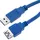 TECHLY ICOC-U3-AA-10-EX USB3.0 Verlängerungskabel Stecker Typ-A - Buchse Typ-A, Blau m