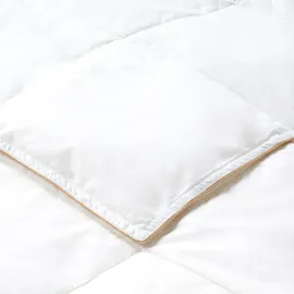 Beliani Bettdecke Entendaunen Mittelwarm EIGER 220 x 240 cm