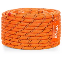 Vevor Baumkletterseil doppelt geflochten Kletterseil 1,27 cm x 36,6 m