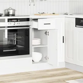 vidaXL Unterschrank Porto 100 x 60 x 82,5 cm Weiß