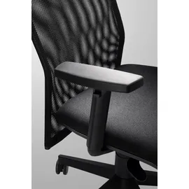 Hammerbacher Premium 2 Netzstoff Schwarz