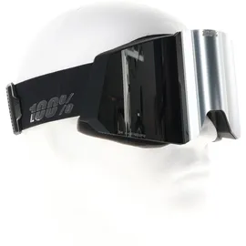 100% Snowcraft Skibrille (Größe One Size, schwarz)