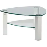 Sofa.de Couchtisch Rimini ¦ transparent/klar ¦ Maße (cm): B: 80 H: 42,5