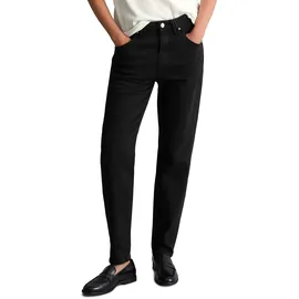 Marc O'Polo DENIM "aus stretchigem Organic-Cotton-Mix", Damen, Jeanshose mit Stretch-Anteil Boyfriend Fit, schwarz, (Multi/Vintage Black), W28/L34 - 28W / 34L