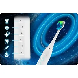 Berdsen Galaxy Schallzahnbürste Weiß + Reiseetui