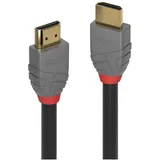 Lindy HDMI-Kabel 20 m HDMI-A Stecker HDMI-A Stecker Schwarz/Grau
