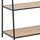 Actona Mid.you Regal, Schwarz, Eiche, Holz, Wildeiche, 77x174.5x36 cm, Reach, Wohnzimmer, Regale, Bücherregale