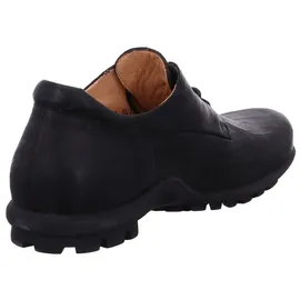 THINK! KONG chromfrei gegerbte nachhaltige Halbschuhe, SCHWARZ