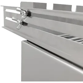 Grillpeter Mangal Kairat Schaschlik Grill mit 9er Spießdreher 230V Motor 10 Spieße