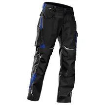 Kübler Pulsschlag Hose 2424 schwarz/kornblumenblau Größe 28