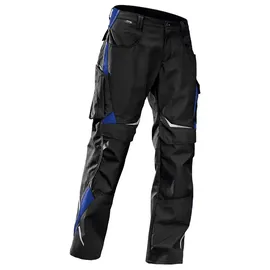 Kübler Pulsschlag Hose 2424 schwarz/kornblumenblau Größe 28