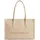 Coccinelle Myrtha26 Shopper Leder Beige/Weiß