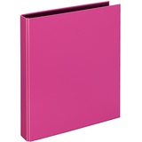 Veloflex Ringbuch VELOCOLOR, Ringordner, Ordner, DIN A4, 25mm 4 Ringe pink,