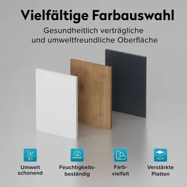 doporro F02 TV-Lowboard 280 cm x 30 cm x 40,2 cm Matt