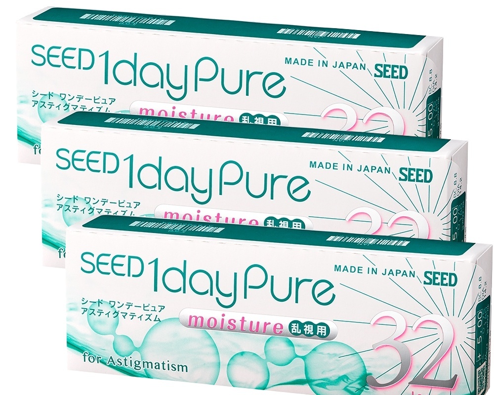 Seed 1dayPure moisture for astigmatism 96er