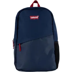 Notebookrucksack LEVI'S KIDS, Baby, blau (marineblaus), Polyester, bedruckt, Taschen, mit Logo Print
