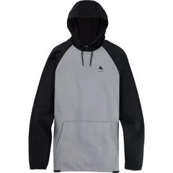 BURTON CROWN WEATHERPROOF Hoodie 2025 grey heather/true black - XL