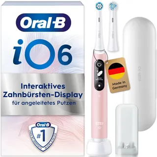 Oral-B iO Series 6 pink sand + Reiseetui + Aufsteckbürste 2 St.