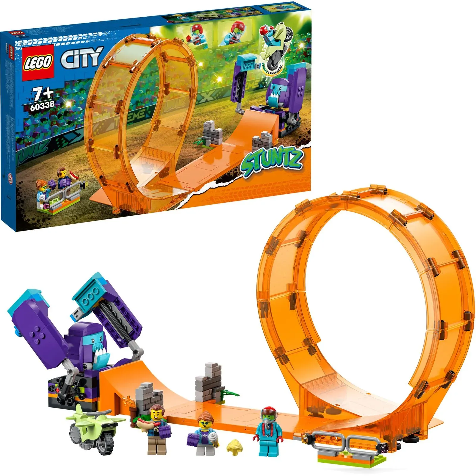 LEGO® City Schimpansen-Stuntlooping 60338