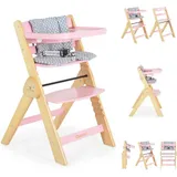 Cangaroo Cangaroo, Hochstuhl, Kinderhochstuhl Caramel Holz, (Treppenhochstuhl)