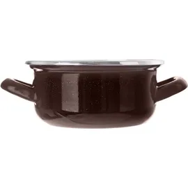 northix Brauner Kochtopf 16 cm rund