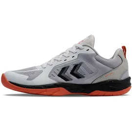 hummel Speed Court Innenbereich Damen in white/black/red 48