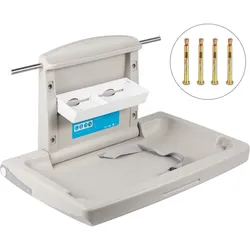 VEVOR 85 x 57 x 47 cm Wickeltisch klappbar Wickelstation für Babys HDPE  für Geschäftliche und Private Anlässe
