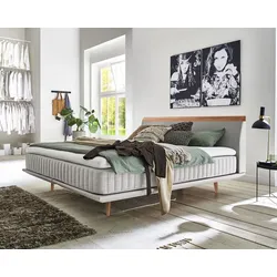 Kamjo »Minimum« Boxspringbett inkl. Topper 200x200 cm / H2/H3