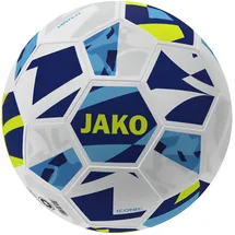 Jako Spielball Iconic weiß/Navy/Neongelb, 5