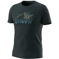 Dynafit Transalper Graphic Kurzarm-t-shirt - Blueberry - L