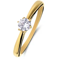 Lucardi Verlobungsring aus Edelstahl Ringe   Damen 