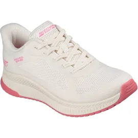 SKECHERS Bobs Squad 4 Damen Slip-On Sneaker Pink/Weiß 41