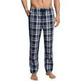 SCHIESSER Herren Lange Schlafhose Web - Mix Relax Pyjamaunterteil, Dunkelblau-gem._163842, 54 EU