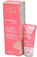 Nuxe Prodigieuse® Boost Le Gel-Crème Éclat Multi-Correction + Baume-Huile Récupérateur Nuit Mini GRATUIT Crème 40+15 ml