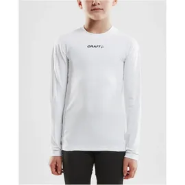 Craft Pro Control Compression Long Sleeve JR white (900000) 122/128