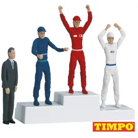 Carrera Siegerpodest mit Figuren 20021121
