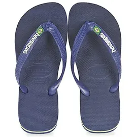 HAVAIANAS Brasil Logo Navy Blue, 37/38