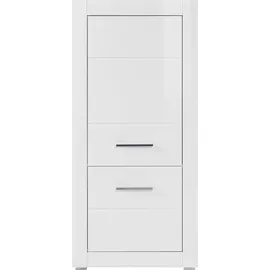 Home Affaire Mehrzweckschrank BIANCO 66 x 142 x 35 cm Weiß