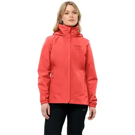 Jack Wolfskin Stormy Point 2l Jkt W, Vibrant Red, L