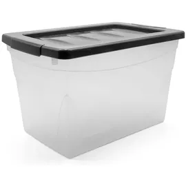 BigDean Aufbewahrungsbox 16 L 1-tlg. schwarz