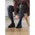 Danish Endurance Merino Crew Socken 5er Pack Schwarz/Grau Gepunktet/Grau Gestreift 43-47