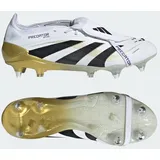 Adidas Predator Elite Fold-over Tongue Sg - Ftwr White / Core Black / Gold Met - 48