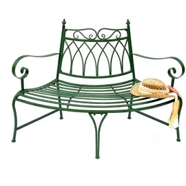 DanDiBo Ambiente Halbrund 140 x 60 x 94 cm Grün