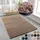 MY HOME Hochflor-Teppich MY HOME "Viva" Gr. 1, braun (braunmelange), B:60cm H:45mm L:90cm, Kunstfaser, Teppiche, Uni Farben, einfarbig, besonders weich und kuschelig, Kundenliebling